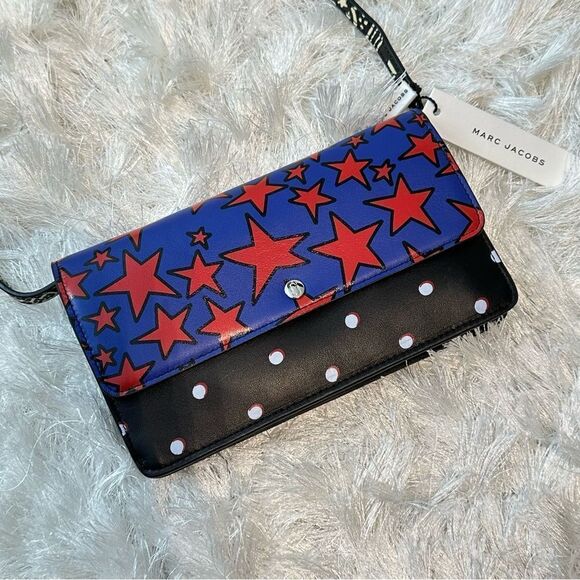 Marc Jacobs Patterned Leather Crossbody Bag - Picture 3 of 5